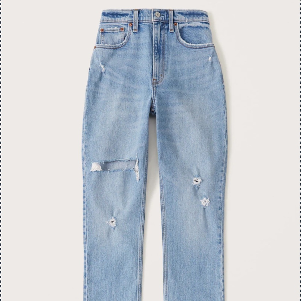 Abercrombie Curve Love 90s Ultra High Rise Jeans